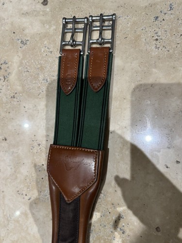 Equipe tan leather girth - equipe,