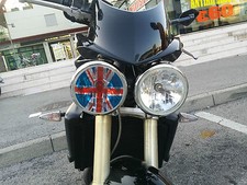 Triumph Clear Sticker Headlight Cover English Union Jack Speed Street Triple