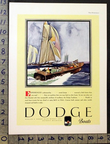 1929 dodge cruiser motorboat - 1929,