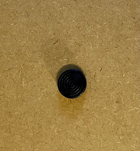 Wooden draught checker - wooden,