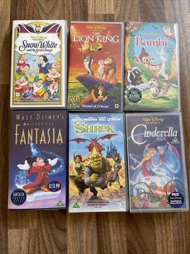 Bundle disney shrek vhs - disney,