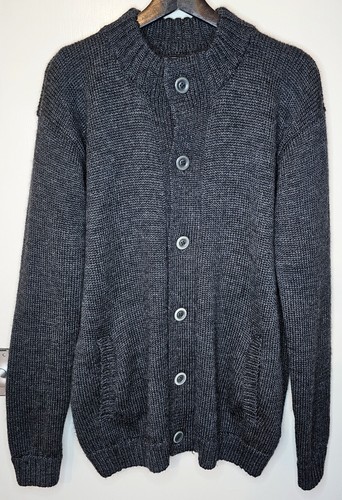 Woolovers mens grey cardigan - woolovers,