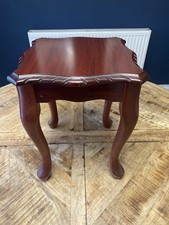 Wooden Square Side Table With