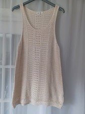 Gap Crochet Knit Long Vest