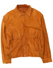 VINTAGE Mens Bomber Suede