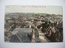 General View from Hastings - 1912 postcard