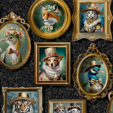 Charcoal Animal Wallpaper