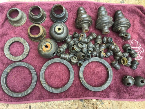 Brass bed rod ends - rod,