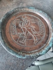 Johnny Walker Oval Copper Tray