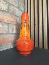 *PerfectRetro* West German Art Pottery Fat Lava Vase Kreutz Keramik 438