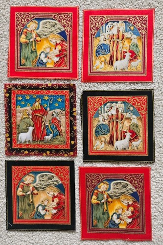 Christmas fabric squares - squares, x