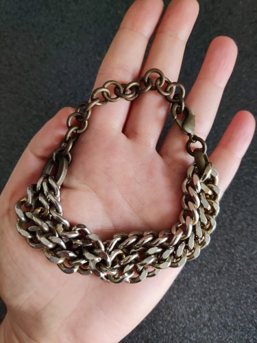 Vintage chunky triple - vintage, chain