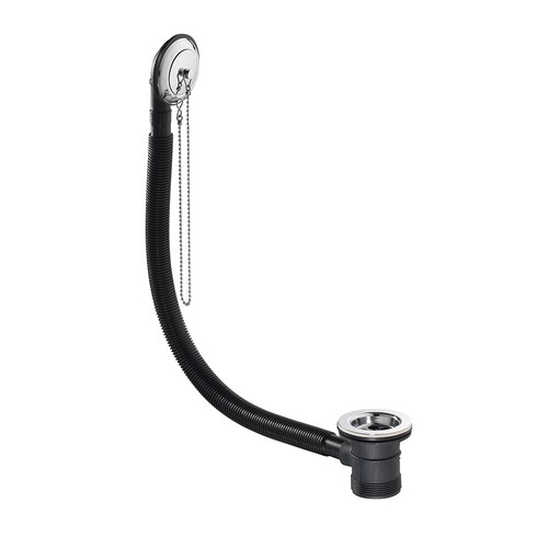 Chrome bath waste - chrome,