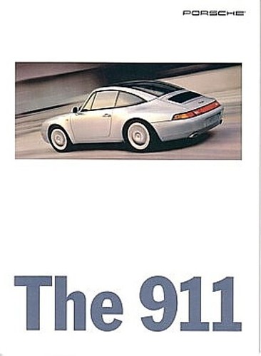 1996 porsche 911 brochure - porsche,