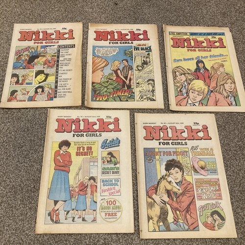Nikki comic bundle 1985 - nikki,