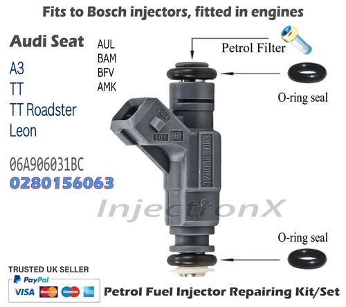 Fuel injector service kit - injector,