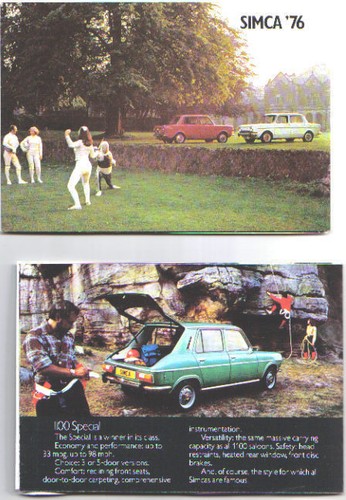 Simca 1000 1100 - 1100, 1975-76