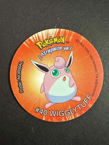Pokemon tazo wigglytuff - pokemon,