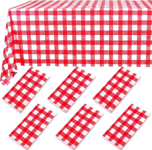 Pack gingham tablecloth - 5,