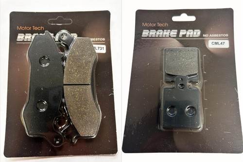 Front rear brake pads for - front,