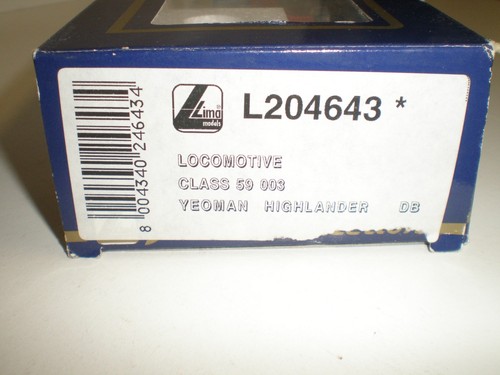 Lima l204643 class 59003 - db,