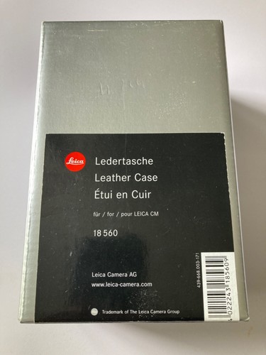 Leica genuine leather - leather, case
