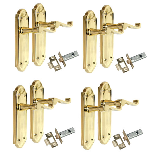Door handles scroll lever - door,