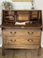 Mid Century War Department  Bureau Writing Desk 1960s