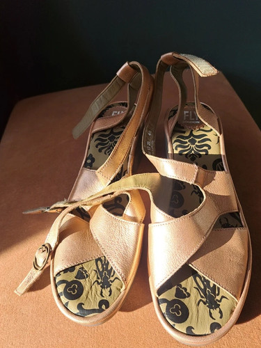 Leather fly london sandals - leather,