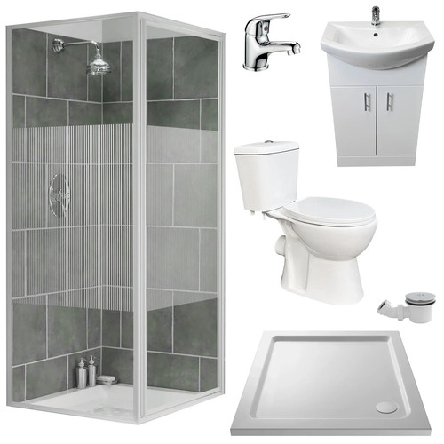 760mm shower suite - 760mm,