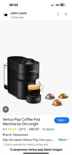 Nespresso magimix vertuo - nespresso, by