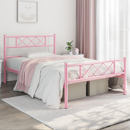 Metal platform bed frame solid - platform,