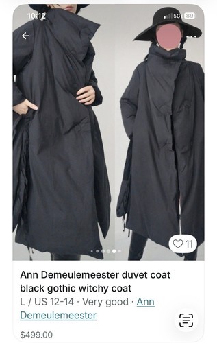 Ann demeulemeester black - demeulemeester,