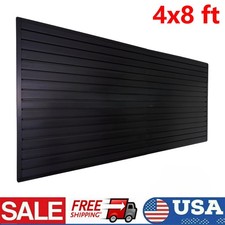 4 x 8 ft Slatwall Panel Garage