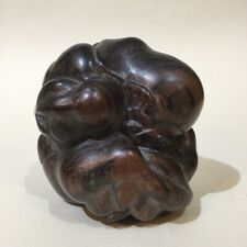 Vintage Carved Weeping Buddha Figure Yogi Man