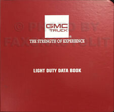 1993 GMC Data Book Dealer