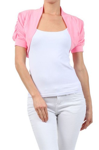 Solid cotton shirred - solid,