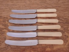 Vintage Set 6 x Faux Bone