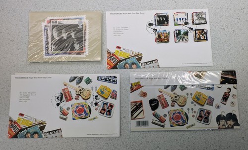 The beatles royal mail stamps - the,