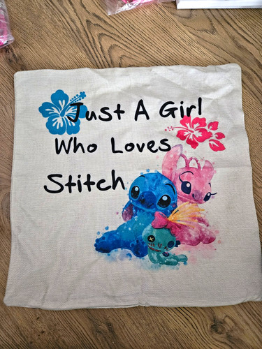 Disney stitch cotton square - stitch,