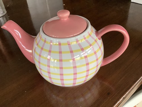 Teapot cup funky check - 4,