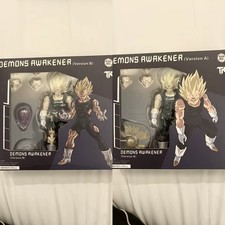 Dragon Ball Z Majin Vegeta Figure SHF SSJ Battle Damage Action Model Collectible