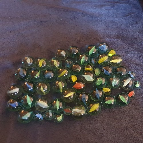 Glass marbles colourful - glass,