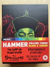 HAMMER VOLUME  3 - BLOOD AND TERROR LIMITED EDITION 4 DISC BLURAY INDICATOR OOP