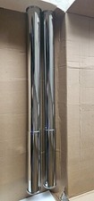 Sagittarius Adjustable Chrome Pipe Shrouds  Freestanding Bath -Missing Flanges