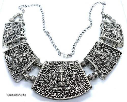Ganesha tibetan silver - ganesha,