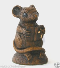 Church Mouse Bible Ornament