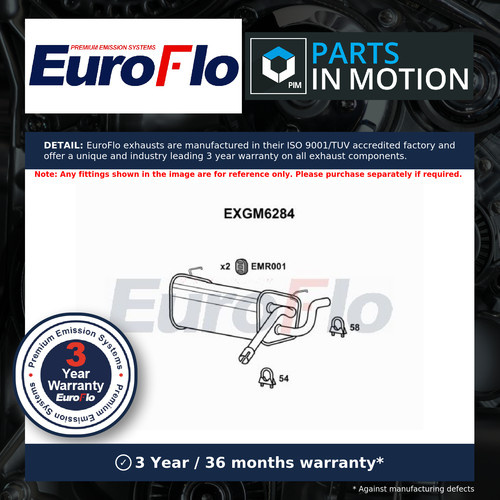 Exhaust back rear box - exhaust,
