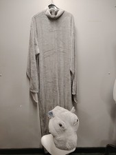 Mens Ladies Adult Grey Hippo