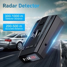 Voice Radar 360° Camera Car Anti Speed Kit Band Police Full Detector Alert Laser
